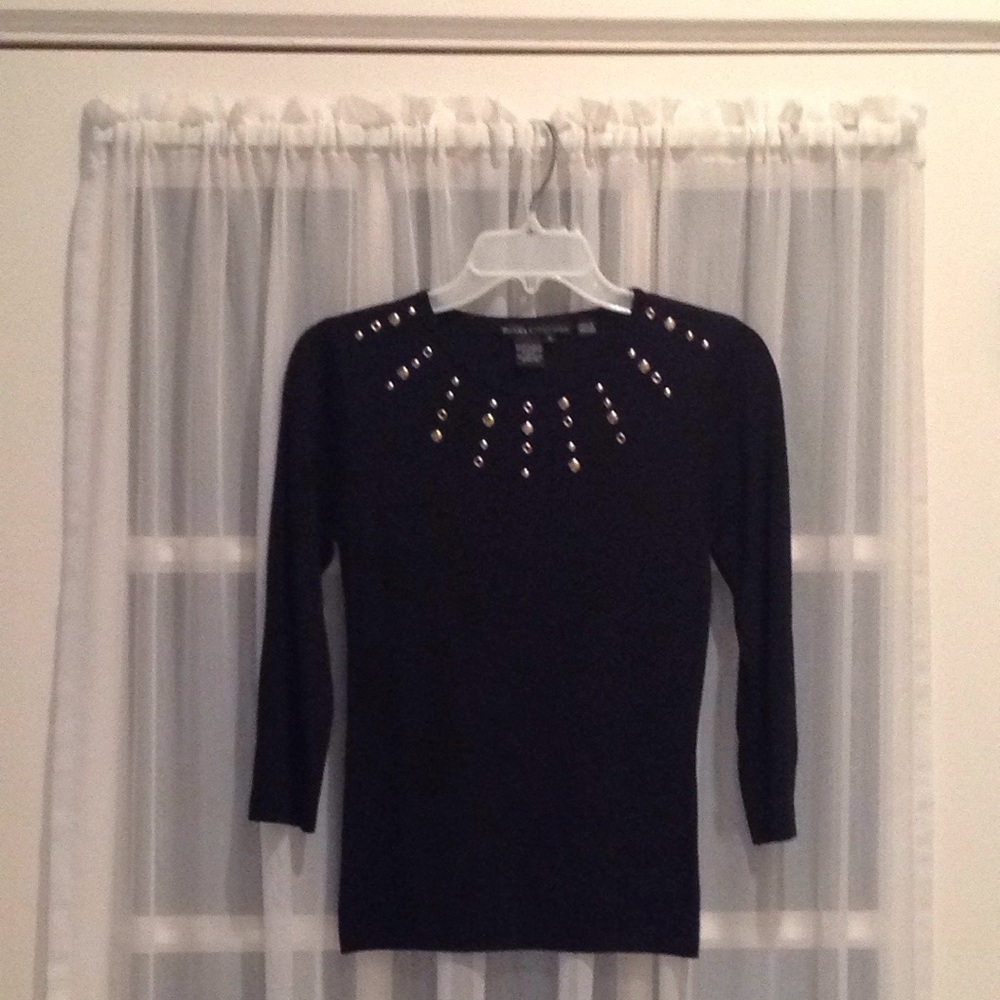 🤑HEAVY KNIT COUTURE TOP